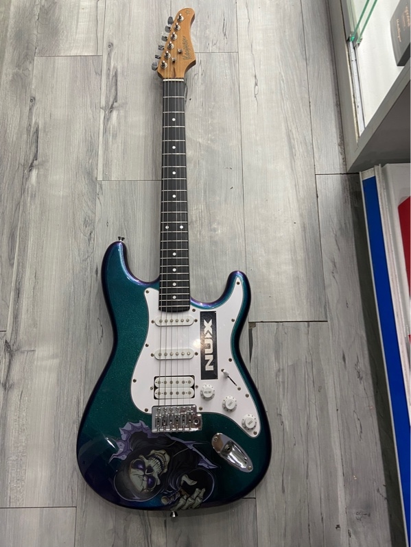 Đàn guitar điện Kaysen KST 215 Chameleon - Màu tím - Ngoại hình: 97.5% - Kèm túi