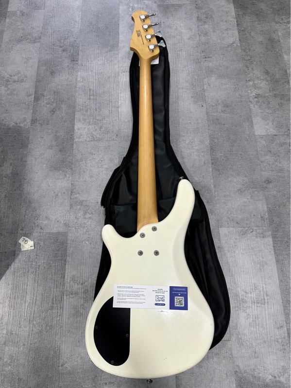 Đàn Guitar điện Mavis - Màu trắng - Ngoại hình: 96% - Sét dây - Kèm túi