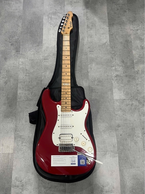 Đàn Guitar điện Noname - Màu đỏ - Ngoại hình: 97% - Không dây - Kèm túi