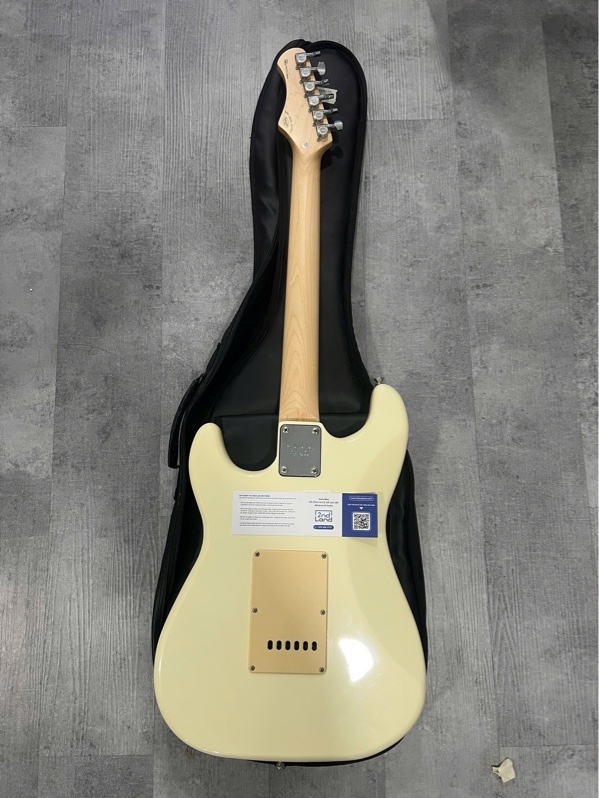 Đàn Guitar điện Sqoe Sest 250 - Màu vàng - Ngoại hình: 98% - Kèm túi