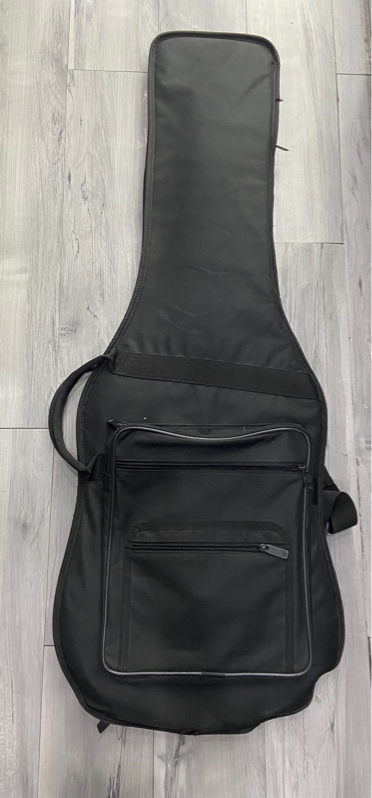 Đàn Guitar Điện Xcort Solo X-2 - Màu đen - Ngoại hình: 97% - Cấn nặng góc dưới , ốc sét - Kèm túi , cây gạt chỉnh đàn