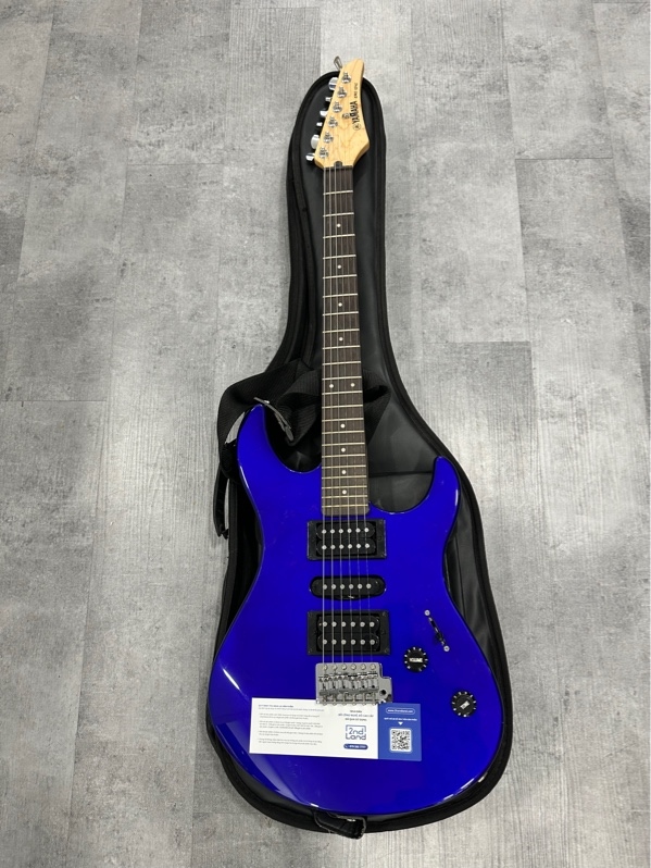 Đàn guitar điện Yamaha erg 121c - Màu xanh - Ngoại hình 98% - Kèm túi + Phụ kiện chỉnh đàn