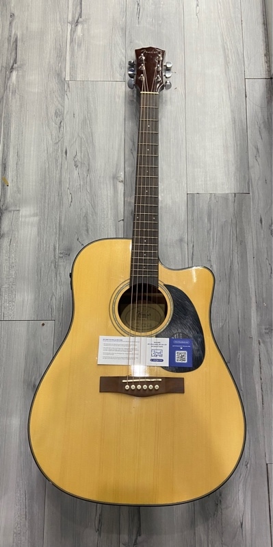 Đàn guitar Fender Gia Công - Màu nâu - Ngoại hình: 97% - Kèm túi + capo