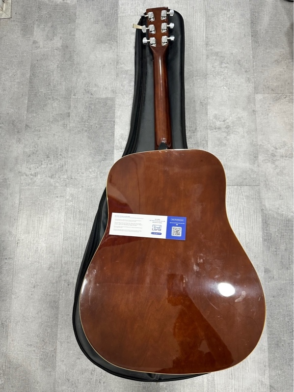 Đàn Guitar Honey Bee W-15/TS - Màu nâu - Ngoại hình 96.5% - Cấn, trầy - Kèm túi