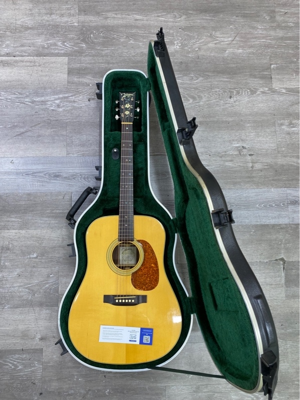 Đàn Guitar Johnson JD-27 - Màu nâu gỗ - Ngoại hình 97% - Kèm hòm