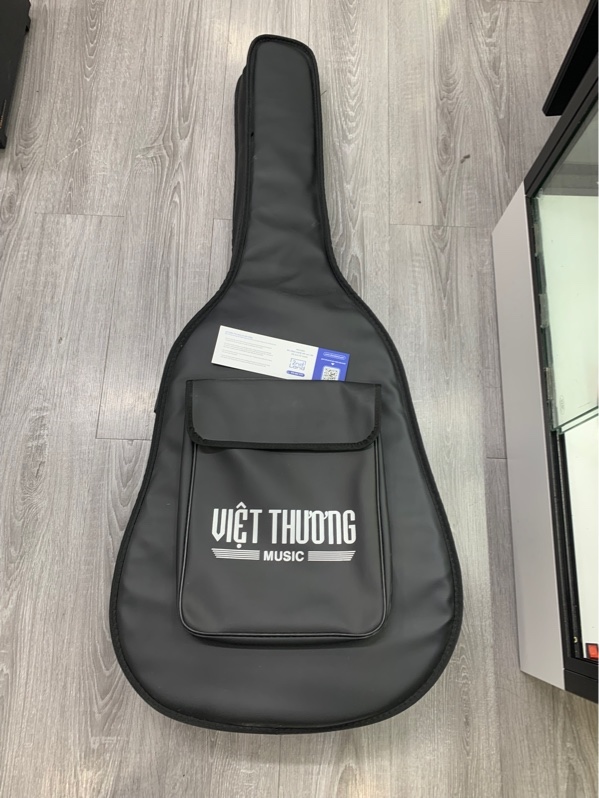 Đàn guitar Kapok D-118AC - Màu nâu - Ngoại hình:97% - Gỉ sét - Kèm túi