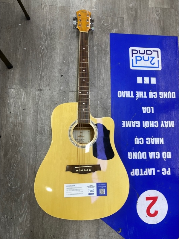 Đàn Guitar Kapok LD-14C NAT - Màu gỗ - Ngoại hình 98% - Kèm túi