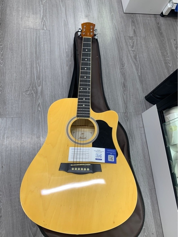 Đàn guitar Kapok LD-14C NAT - Màu nâu - Ngoại hình: 98% - Kèm túi