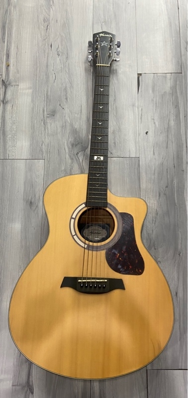Đàn Guitar Mantic GT-1GC - Màu vàng - Ngoại hình: 97% - Rỉ sét dây đàn - Kèm túi