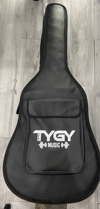 Đàn Guitar Mantic GT-1GC - Màu vàng - Ngoại hình: 97% - Rỉ sét dây đàn - Kèm túi