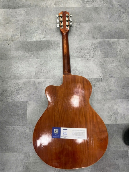 Đàn Guitar No Name - Màu nâu - Ngoại hình 97% - Rỉ sét - Kèm túi 1