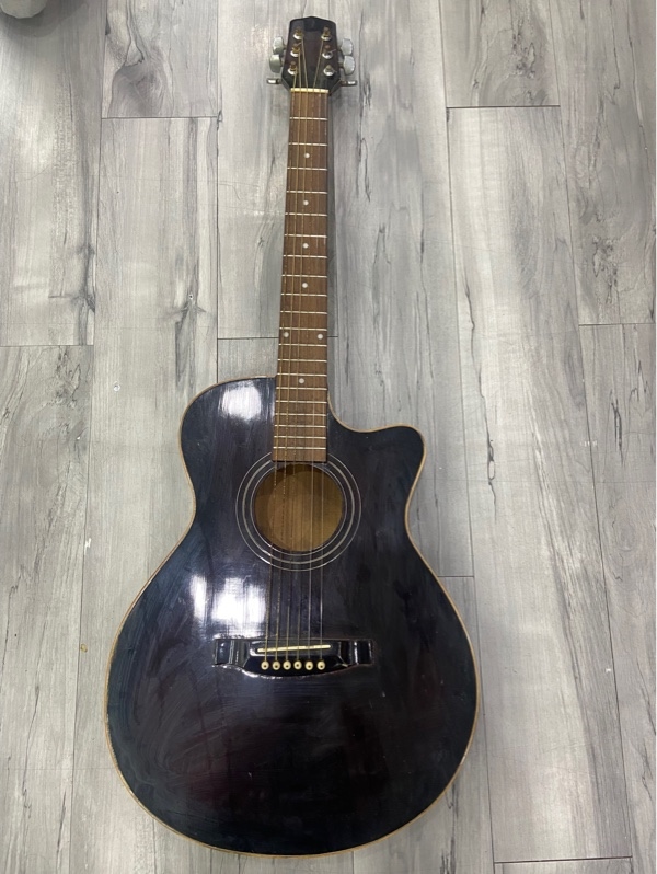 Đàn Guitar No Name - Màu nâu - Ngoại hình: 97% - Xước thân, tróc sơn - Body