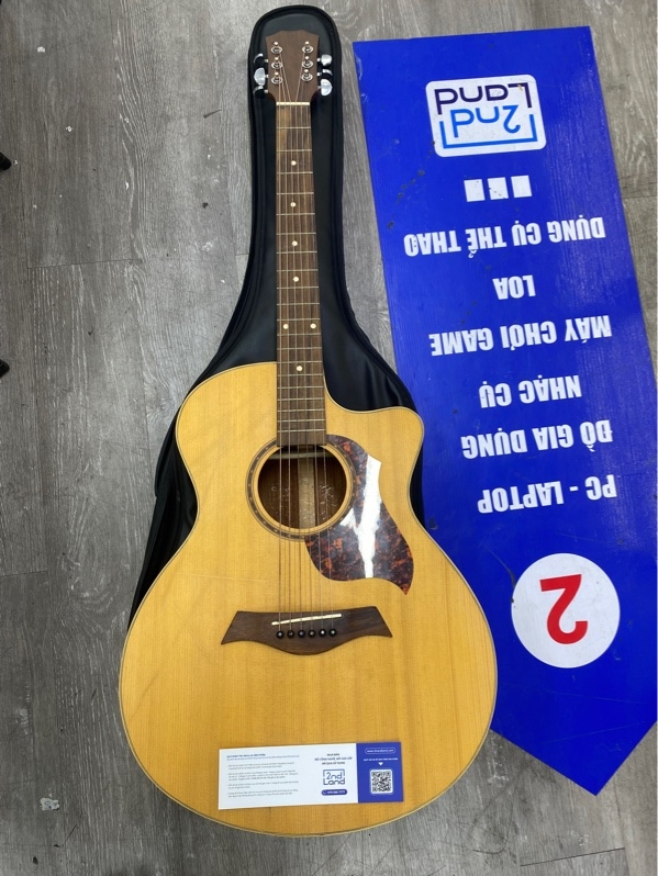 Đàn Guitar Noname - Màu nâu - Ngoại hình 97% - Xước body - Kèm túi