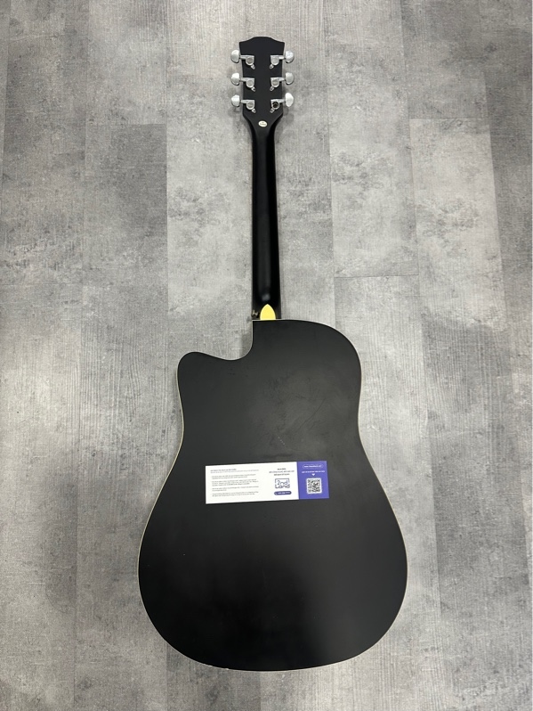 Đàn Guitar Rosen G-11BKEQ - Màu đen - Ngoại hình 97% - Viền cấn mẻ, gỉ sét - Kèm EQ