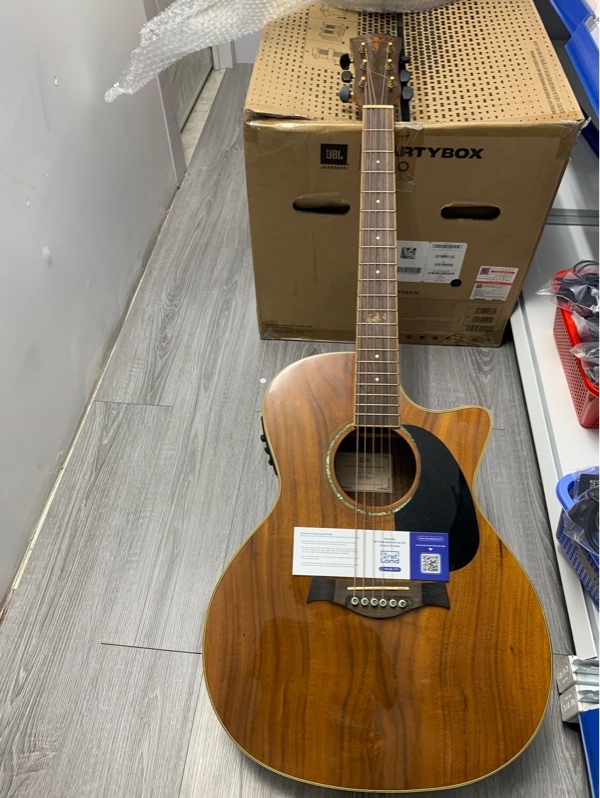 Đàn guitar Takla L001 - Màu nâu - Ngoại hình: 97% - Đứt dây - Body