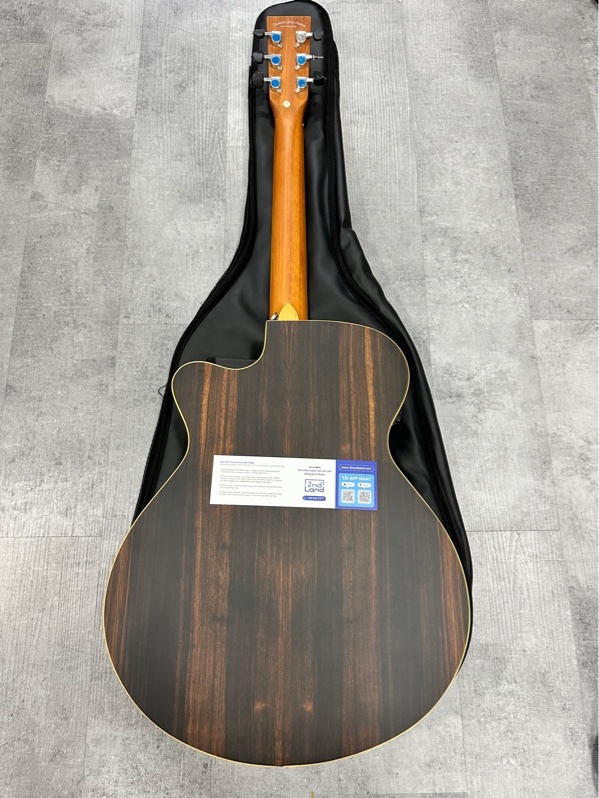 Đàn Guitar Tanglewood DBT DLX SFCE EB - Màu gỗ - Ngoại hình 97% - Mất một núm tune dây - Kèm túi + EQ Tanglewood Premium Plus