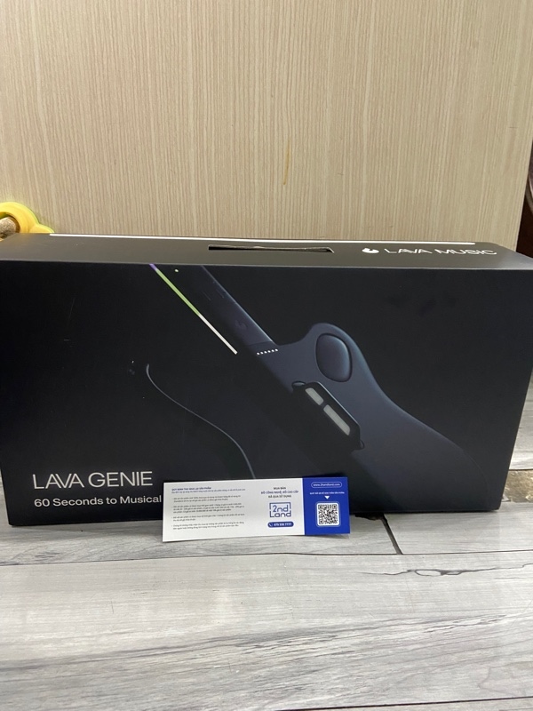 Đàn guitar thông minh Lava Genie - Màu đen - Ngoại hình: 98% - Kèm Box