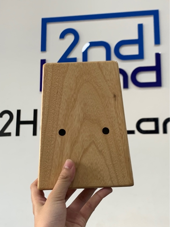 Đàn Kalimba gecko K17CA - Màu vàng - Ngoại hình: 97% - Kèm túi + búa chỉnh nốt