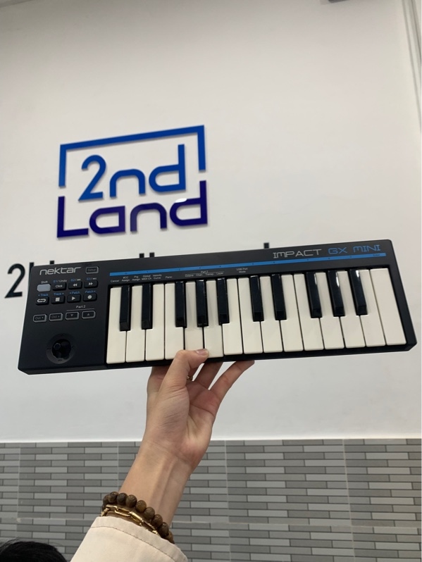 Đàn midi Nektar Impact GX Mini - Màu đen - Ngoại hình: 98% - Fullbox