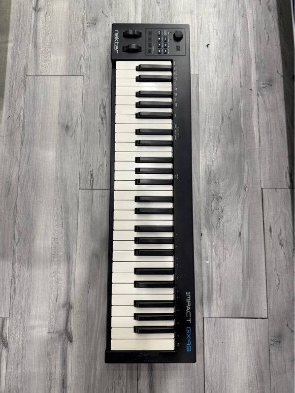 Đàn Nektar MIDI Keyboard Impact GX49 - Màu đen - Ngoại hình: 97% - Ố, mốc, bụi nhiều - Body - Kèm dây kết nối