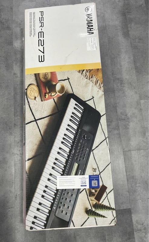 Đàn Organ Yamaha PSR-E273 - Màu đen - Ngoại hình: 98% - Fullbox