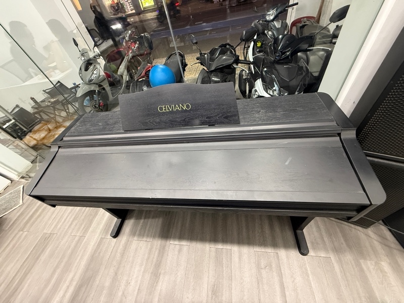 Đàn Piano Casio Celviano AP35 - Màu đen - Ngoại hình 97% - 2 Pedal - Kèm ghế