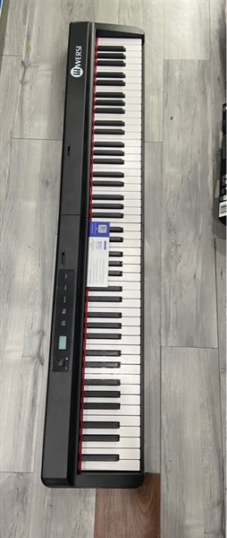 Đàn Piano Điện gấp gọn digital Foldable Piano Wersi WL-15Pro - Màu đen - Ngoại hình: 98% - Kèm túi + không phụ kiện
