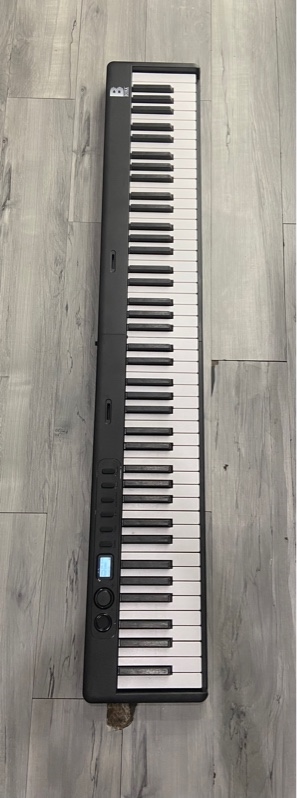 Đàn piano điện tử gấp gọn Bora BX-20 Pro - Màu đen - Ngoại hình: 98% - Kèm kệ + sạc + pedan