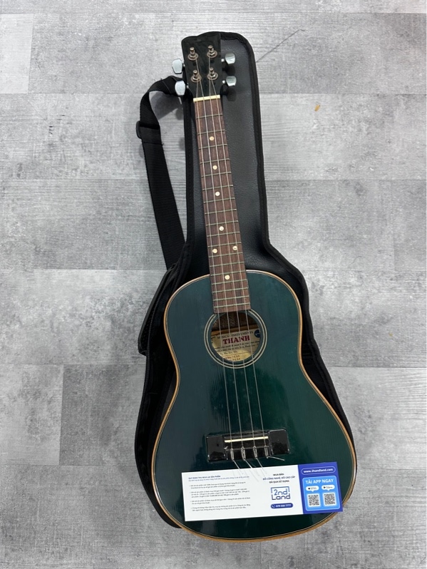 Đàn Ukulele Concert 24 Inch R-STMG-23 - Màu xanh ngọc - Ngoại hình 98% - Kèm túi