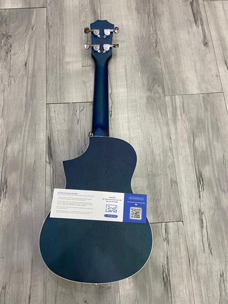 Đàn Ukulele Dallas - Model: DLQ23BL - Màu xanh - Ngoại hình: 98% - Kèm túi 1