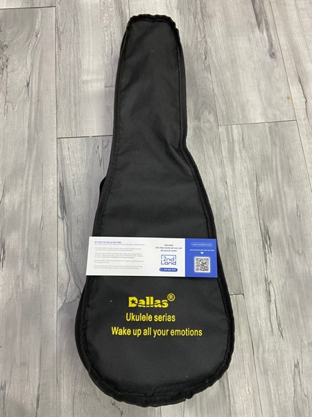 Đàn Ukulele Dallas - Model: DLQ23BL - Màu xanh - Ngoại hình: 98% - Kèm túi 2