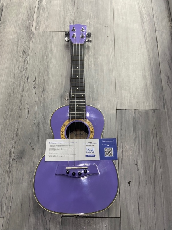 Đàn Ukulele Fender UK 23S - Màu tím - Ngoại hình: 97% - Kèm túi