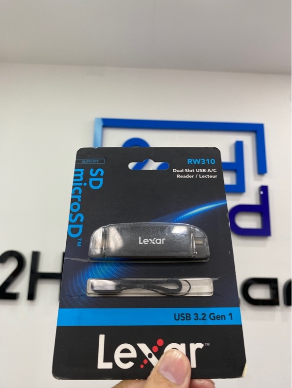 Đầu đọc thẻ nhớ Lexar microSD RW330 Reader (chuẩn USB 3.2 Gen 1) - New seal