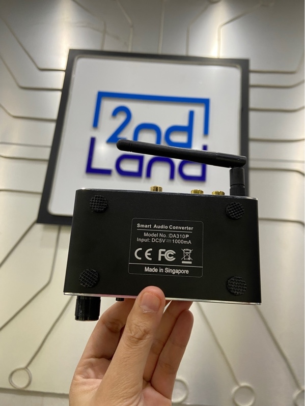 Đầu giải mã âm thanh DAC DA310P - Màu đen - Ngoại hình: 98% - Kèm nguồn + remote