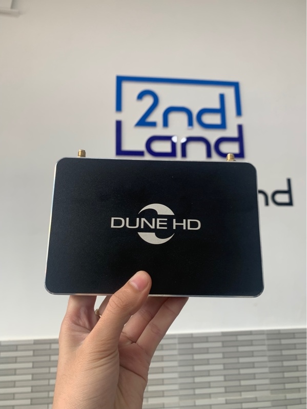 Đầu phát Dune HD Real Vision 4K - Ram 2GB/16GB - Màu đen - Ngoại hình: 97% - Remote hư nút volume - Fullbox