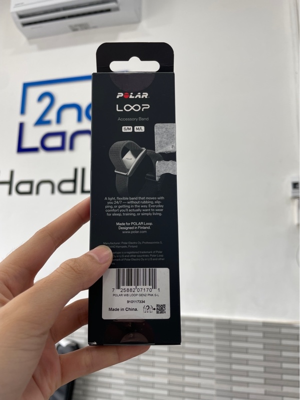 Dây phụ kiện vòng tay POLAR Loop Gen2 - Size S-L - Màu hồng - Openbox
