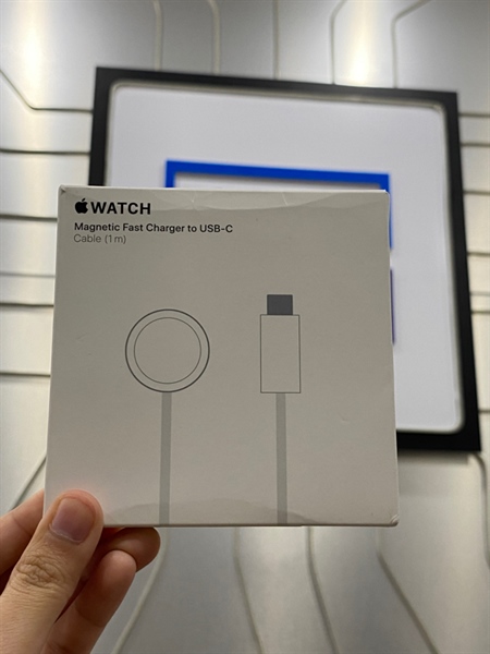 Dây sạc Apple Watch Type C - Màu trắng - Box