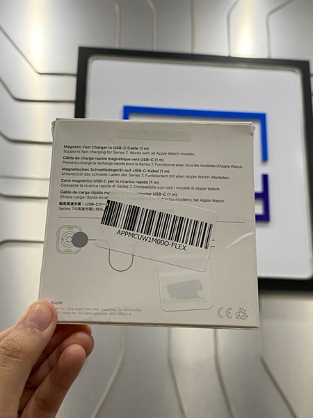 Dây sạc Apple Watch Type C - Màu trắng - Box