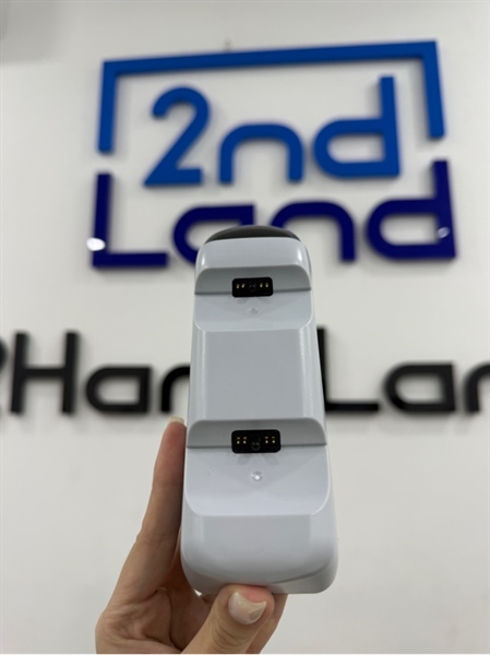 Đế sạc đôi DOBE dùng cho tay cầm PS5 - Model TP5-0515B - Màu trắng - Ngoại hình 98% - Kèm Box 1