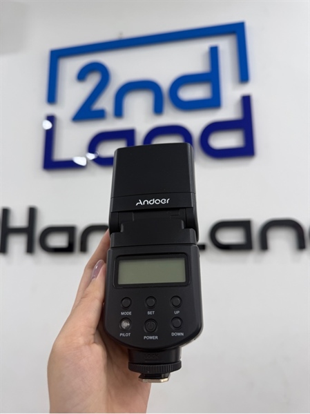 Đèn Flash Andoer L201 - Màu đen - Ngoại hình 98% - Body