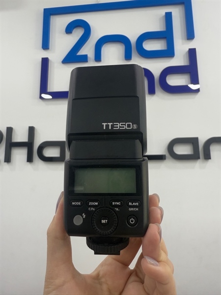 Đèn Flash Godox TT350-S for Sony - Màu đen - Ngoại hình 98% - Body