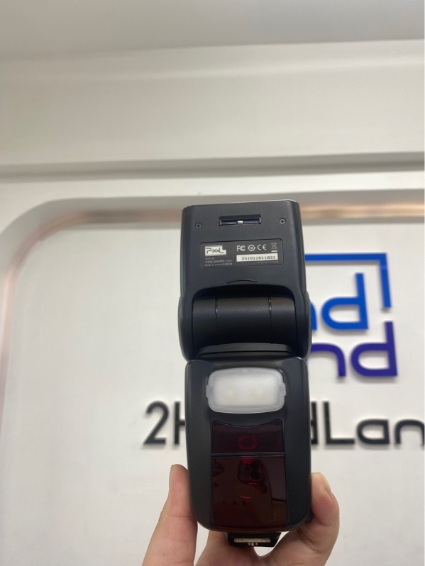 Đèn flash máy ảnh Pixel Mago - Model PTZ1401 - Màu đen - Ngoại hình 98% - Kèm túi