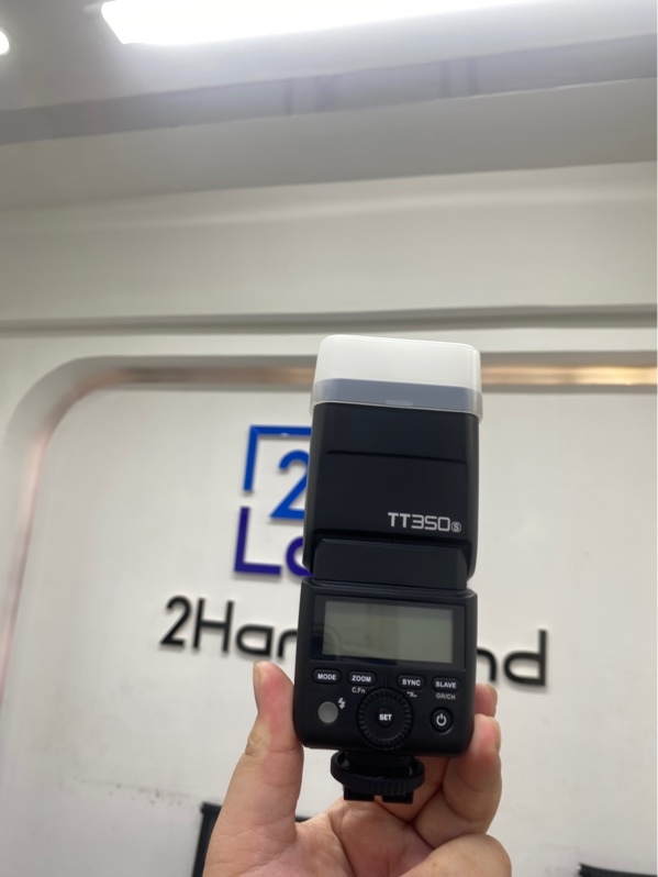 Đèn flash rời Godox TT350S - Màu đen - Ngoại hình 98% - Body