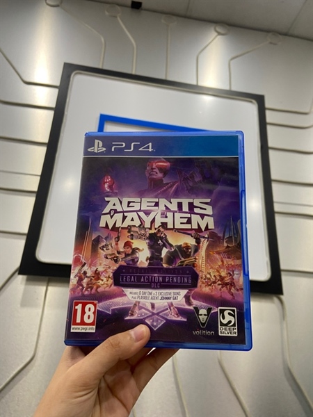 Đĩa Game PS4 - Agents Mayhem