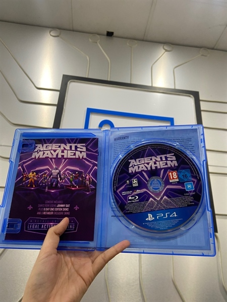 Đĩa Game PS4 - Agents Mayhem 1