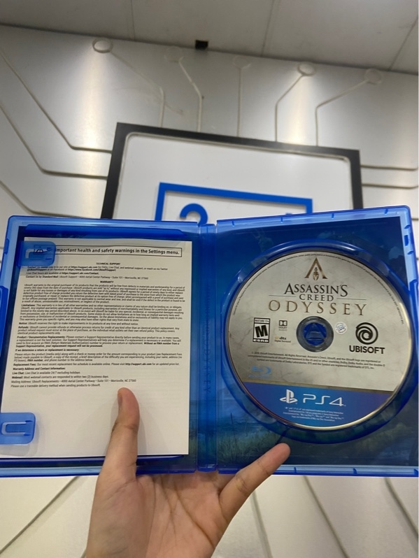 Đĩa game PS4 - Assassin's Creed Odyssey - Ngoại hình: 97% - Kèm Box