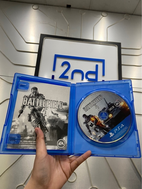 Đĩa Game PS4 - Battlefield 4 - Hư - Fullbox