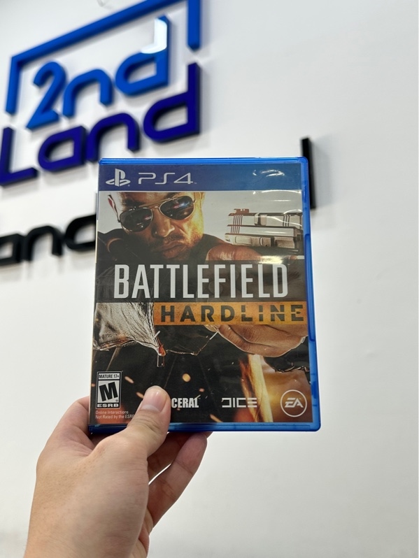 Đĩa game PS4 - Battlefield Hardline - Kèm box