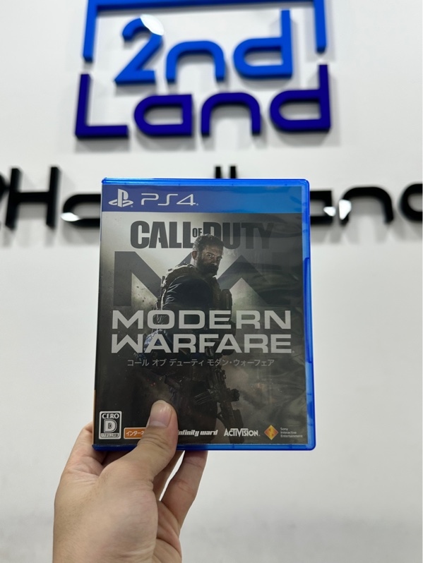 Đĩa game PS4 - Call of Duty Modern Warfare - Chỉ sử dụng với tài khoản Japan - Kèm box