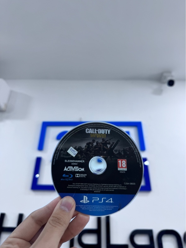 Đĩa game PS4 Call of Duty WWII - Ngoại hình 97% - Đĩa xước - Body